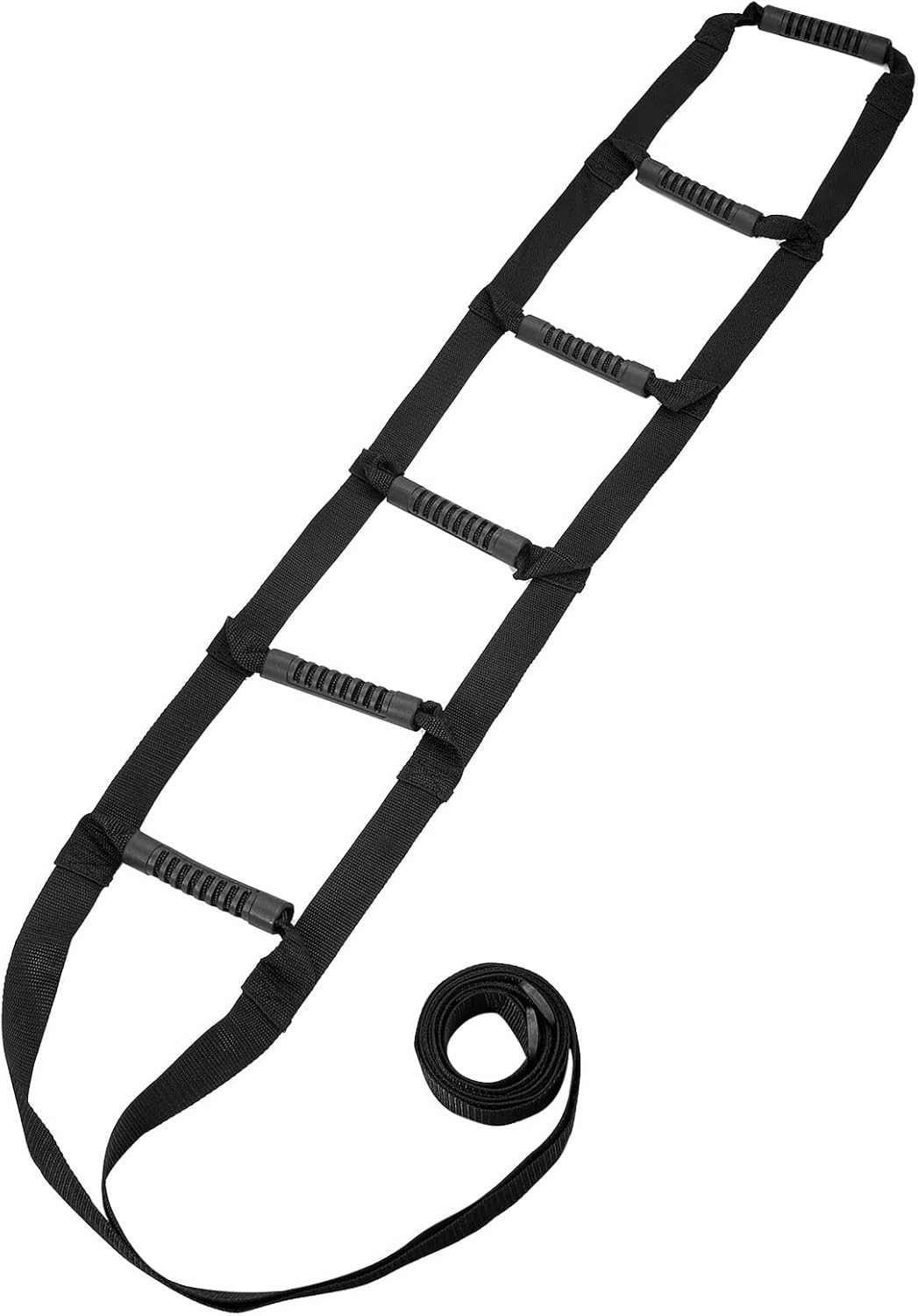 Pull Up Bed Ladder Assist,Assist Device with Handle Grips,Adjustable Length Bed Lift, Sit Up Helper Bed Assistance, Mobility Aid or Elderly, Senior, Injury Recovery Patient, Pregnant