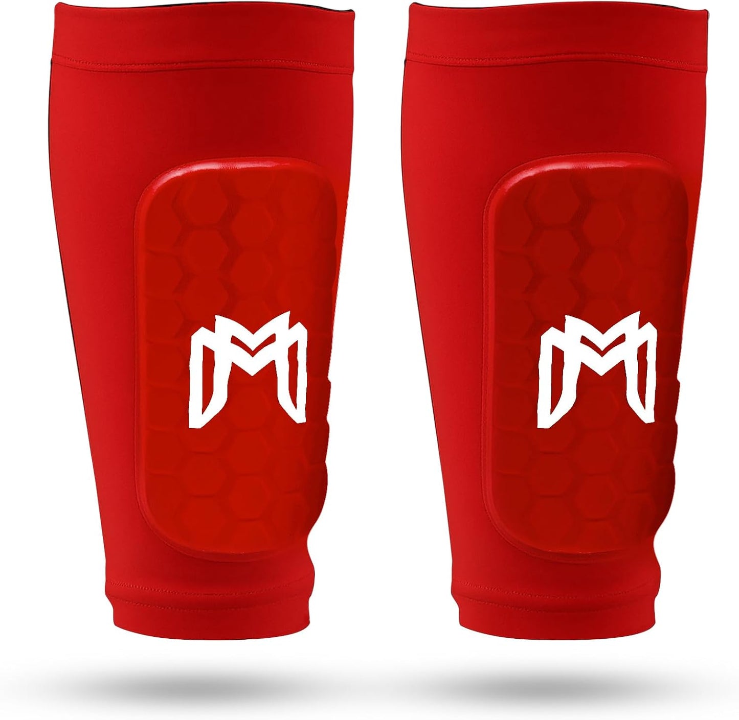 Mini Shin Guards Soccer – Built in Shin Pad Sleeves for Mens, Women, Teens - Small Shin Guards - Lightweight, Breathable Shin Defender Leg Protection