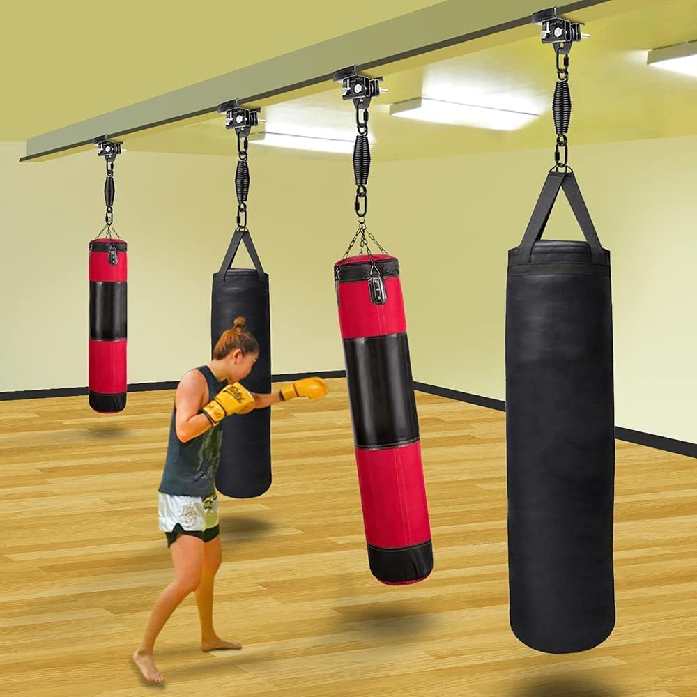 BeneLabel Punching Bag Hanger, Heavy Bag Mount, Boxing Bag Kit, Holder, Wall Mount, Accessories for Beam, 400KG Capacity