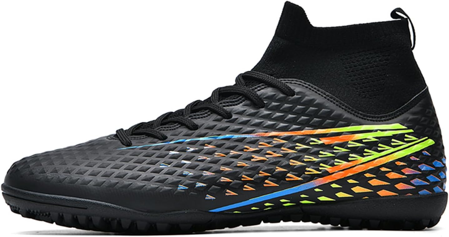 Mens Soccer Cleats Womens Indoor Soccer Shoes Wide Baseball Turf Shoes Adult Youth Rugby Shoes Big Boys Small Spikes AG TF Football Boots