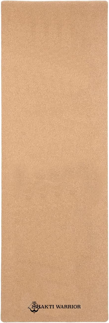 Cork Yoga Mat - Artist Designed, Premium Printed Eco-Friendly Non-Slip mat, Great for Regular & Hot Yoga, Pilates, Workouts 72 inch x 24 inch x 3mm Thick