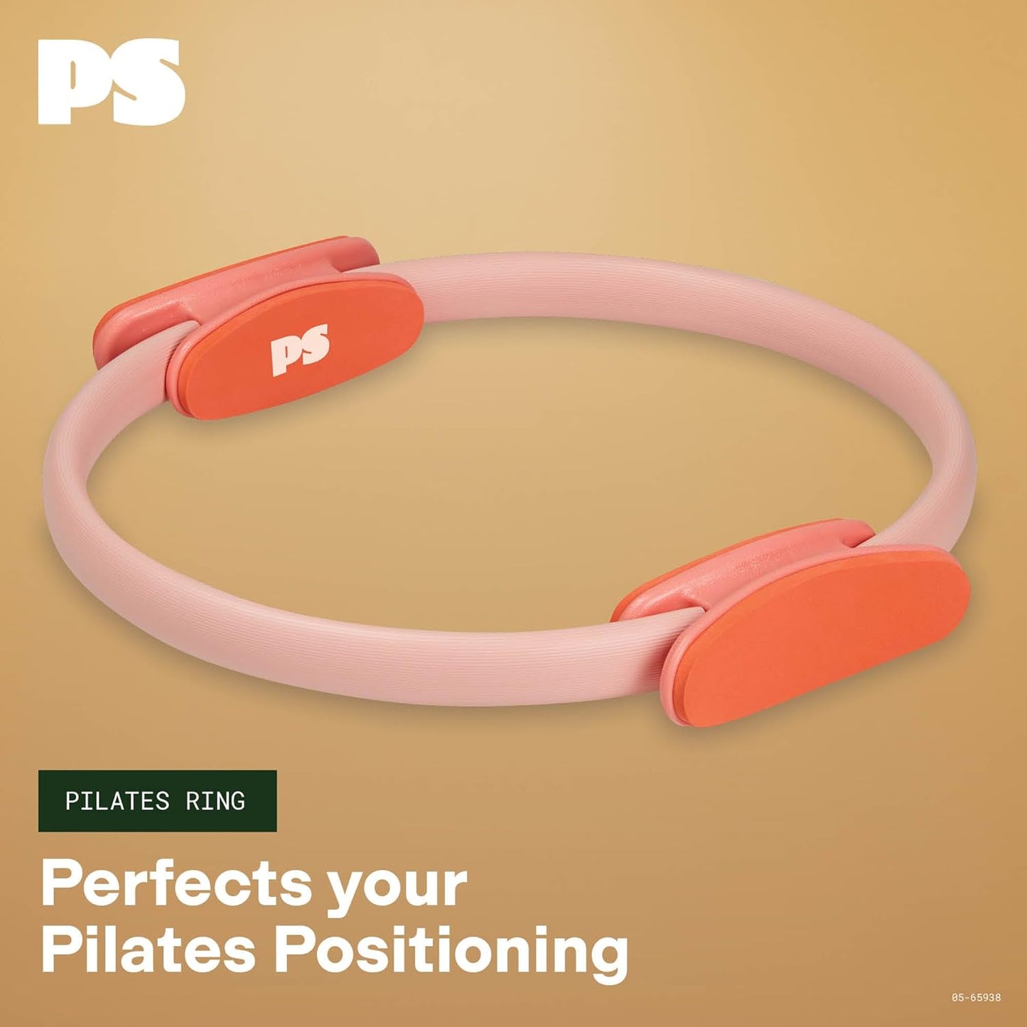 POPSUGAR Pilates Ring (15" Rose Pink/Berry, 1 lb), Dual-Grip Magic Circle Fitness Ring for Added Resistance, Tone, Sculpt & Strengthen Muscles, Pilates Ring Circle for Stretching & Home Gym Exercise