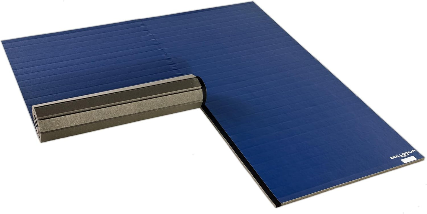 Dollamur 10’x10’x1.25” Wrestling Mat, Black, Home Workouts, Exercise, FLEXI-Connect®