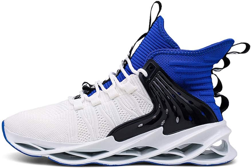 Hello MrLin Men's Running Shoes Non Slip Athletic Tennis Walking Blade Type Sneakers Hip Hop
