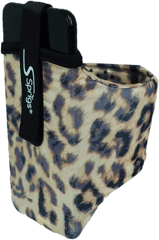 Sprigs Phone Armband Sleeve for iPhone 14, 13, 12, 11, X Galaxy Z, S22, S21, S20 Google Pixel 7, 6, 5. The Lightest & Most Comfortable Running Armband, Stretches to Fit All Phones with Case for Women & Men