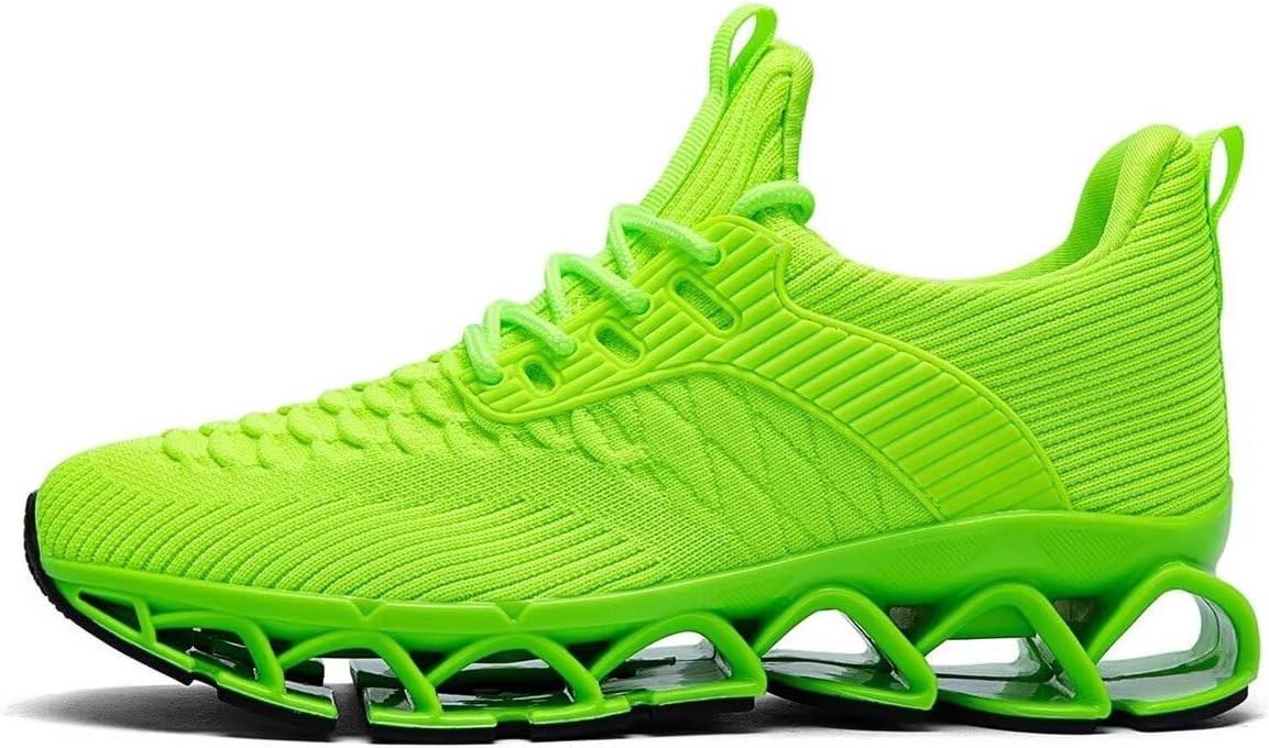 Mens Slip on Walking Running Shoes Blade Tennis Casual Fashion Sneakers Comfort Non Slip Work Sport Athletic Trainer