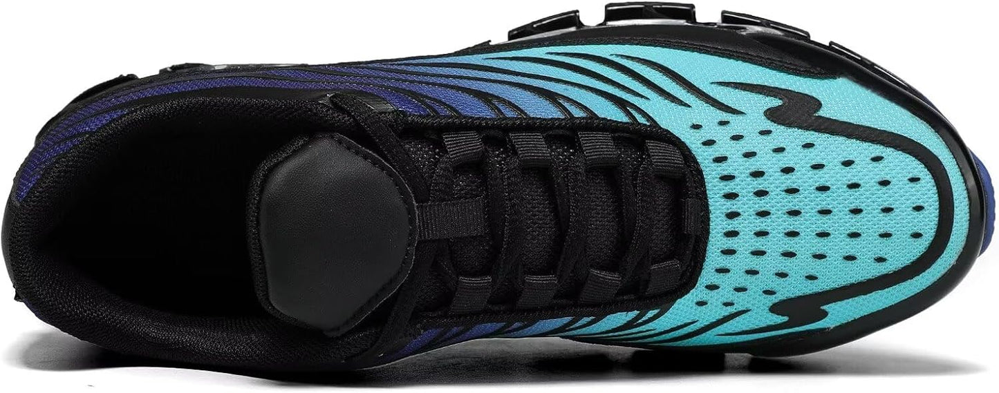 Mens Slip on Walking Running Shoes Blade Tennis Casual Fashion Sneakers Comfort Non Slip Work Sport Athletic Trainer