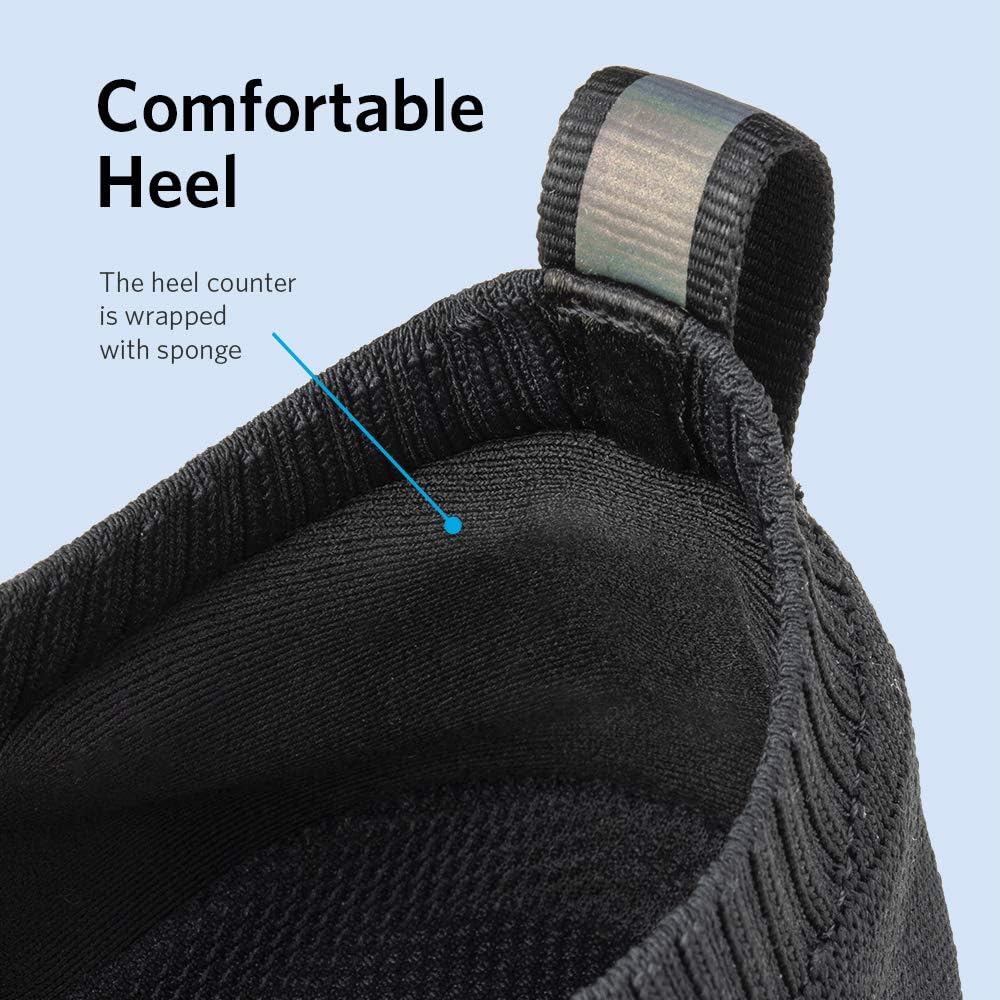 PEAK Mens Lightweight Walking Shoes Comfortable Slip On Sports Sneakers for Tennis, Gym, Running, Casual Workout