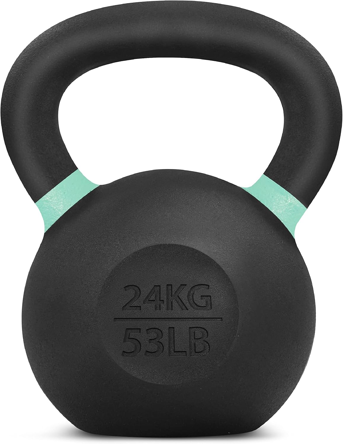 Yes4All Powder Coated Cast Iron Kettlebell Strength Training Kettlebells Weight Set for Full Body Workout, Home Gym