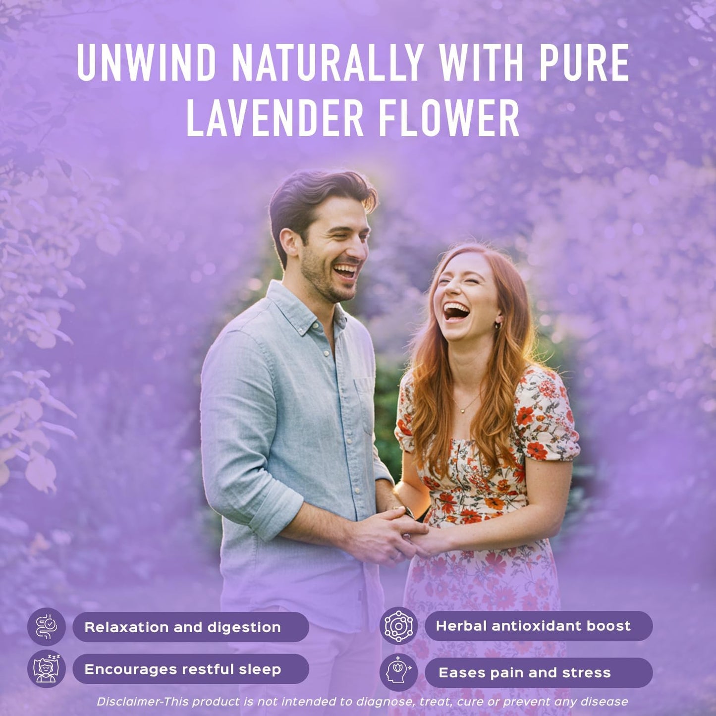 bixa BOTANICAL Lavender Powder for Drinks|Lavandula angustifolia|Lavender for Coffee, Baking, Lattes, Smoothies & Tea|Edible Culinary Powder|100% Pure,Non GMO, 140+ Years of Herbal Heritage, 200g/7oz