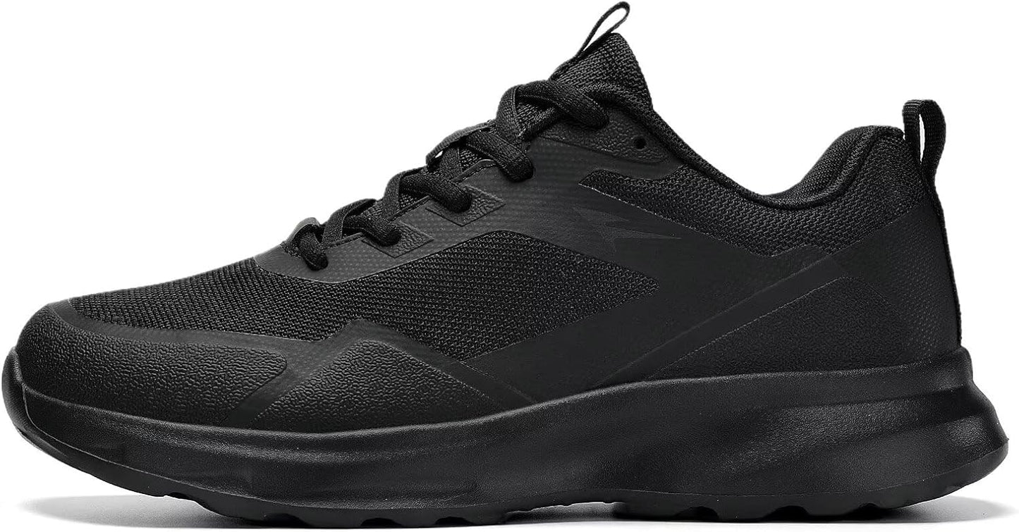 Mens Trail Running Shoes Fashion Walking Hiking Non Slip Sneakers Tennis Cross Training Outdoor Casual Workout Trainers
