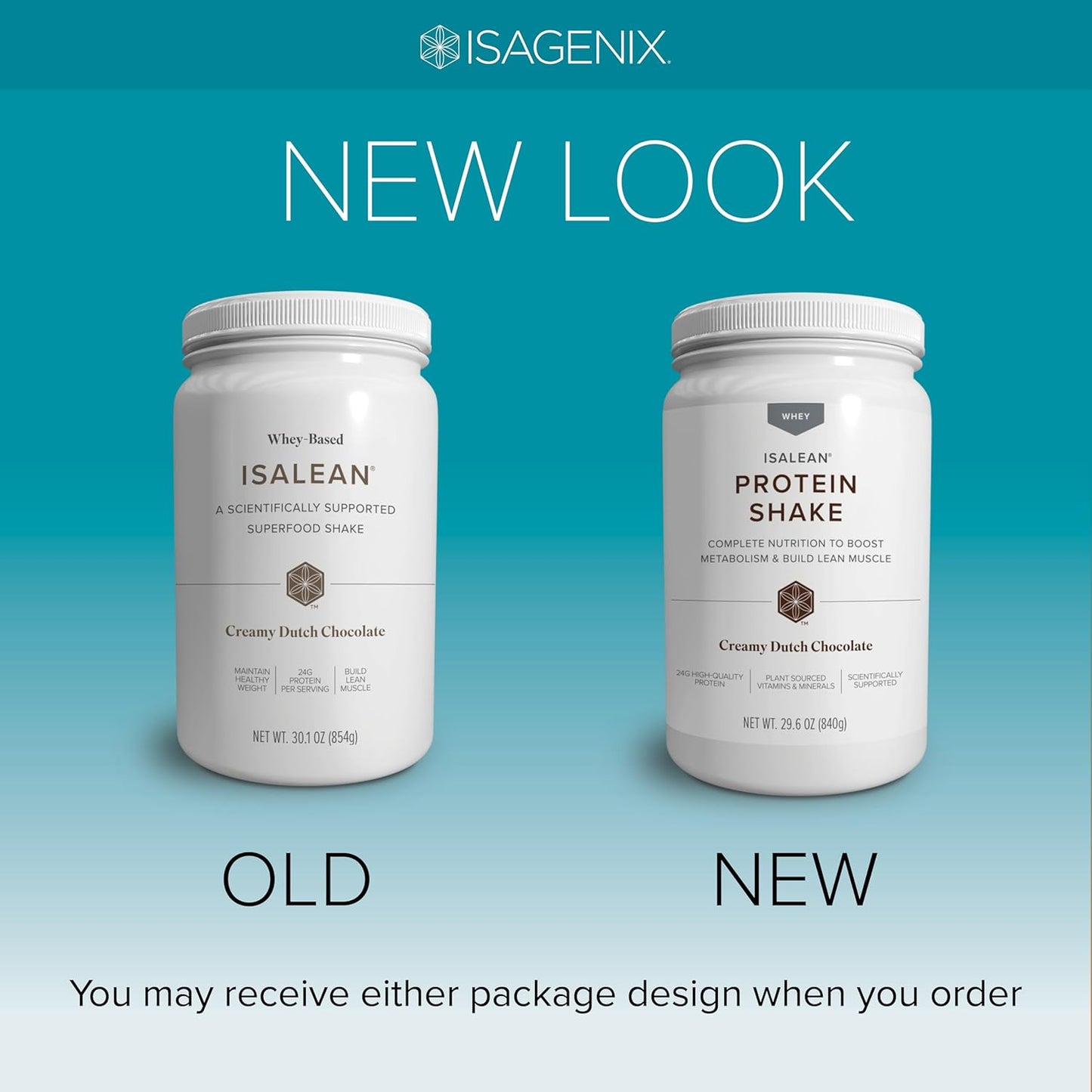 IsaLean Protein Shake Complete Superfood Meal Replacement Shake for Maintaining Healthy Weight and Lean Muscle Growth with 24 Vitamins and Minerals-29.6 oz - 14 Meal Canister Creamy Dutch Chocolate