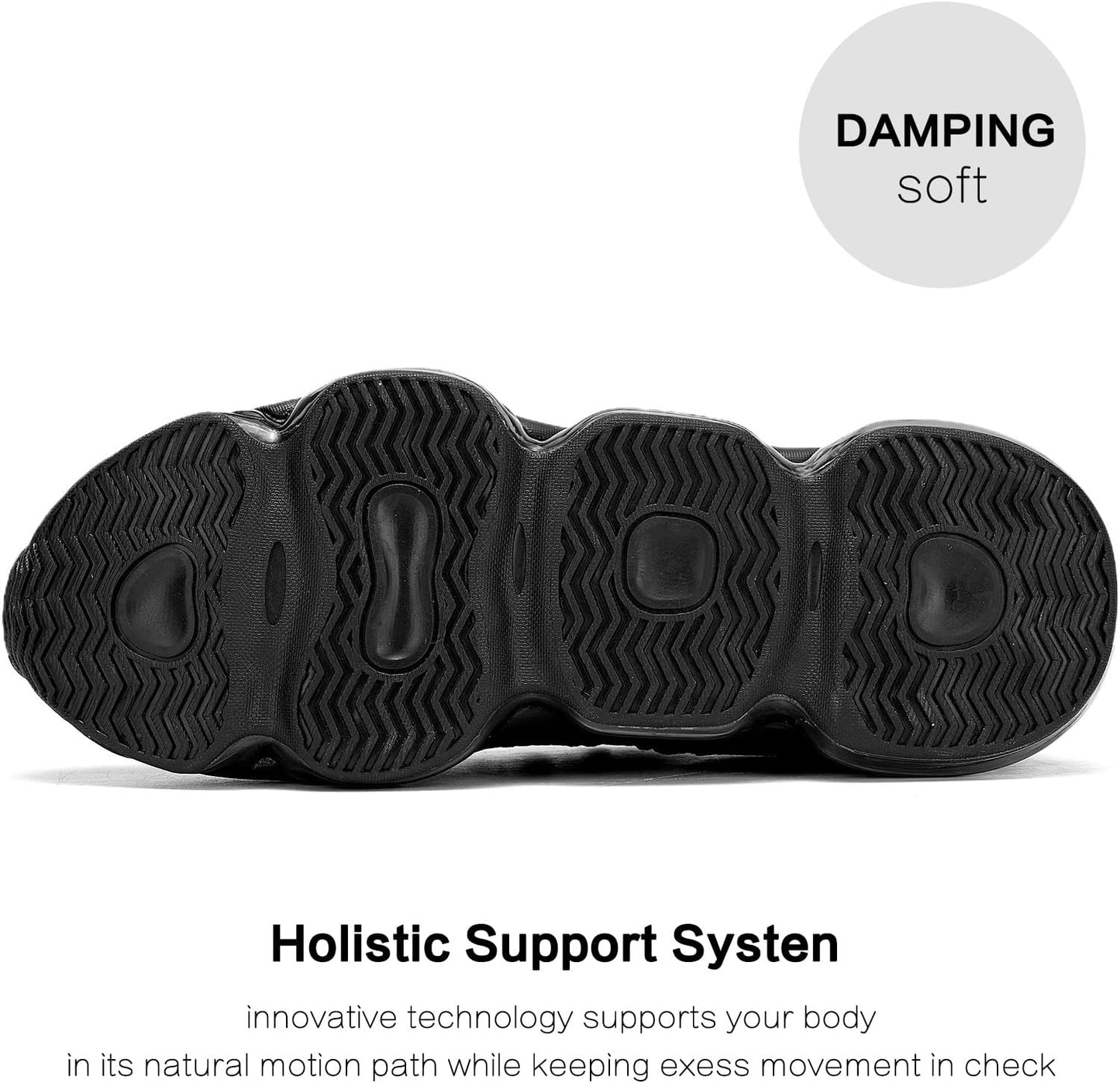 Men's Air Cushion Running Shoes Breathable Tennis Fashion Sneakers Non Slip Workout Casual Sport Shoes Gym Training Comfortable Walking Shoes