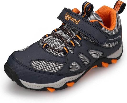 Boys Hiking Shoes Kids Sneakers Outdoor Waterproof Athletic Running Slip Resistant Comfortable (Little/Big Kids)