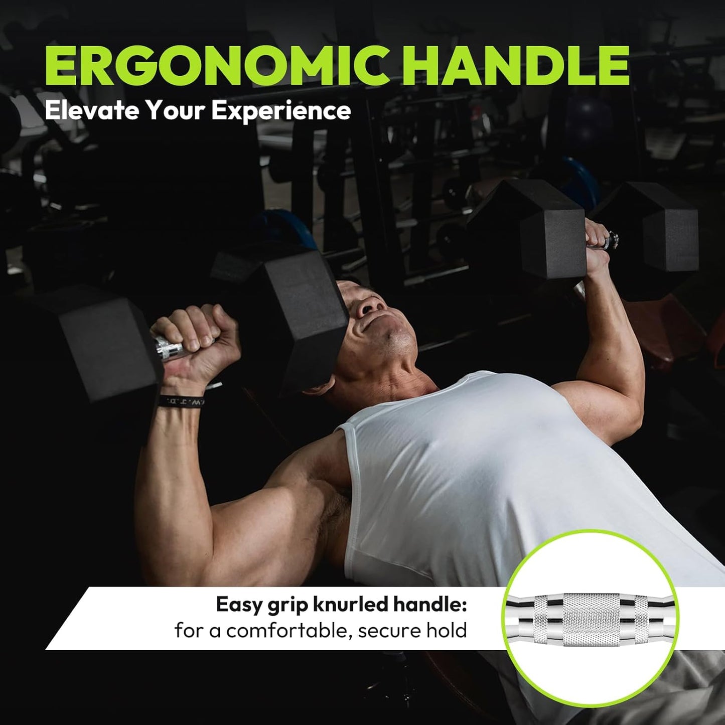 Hex Dumbbell Set, 45-400 lb Set Rubber Encased Exercise & Fitness Dumbbells, Weights Dumbbells Set, Hand Weight for Strength Training