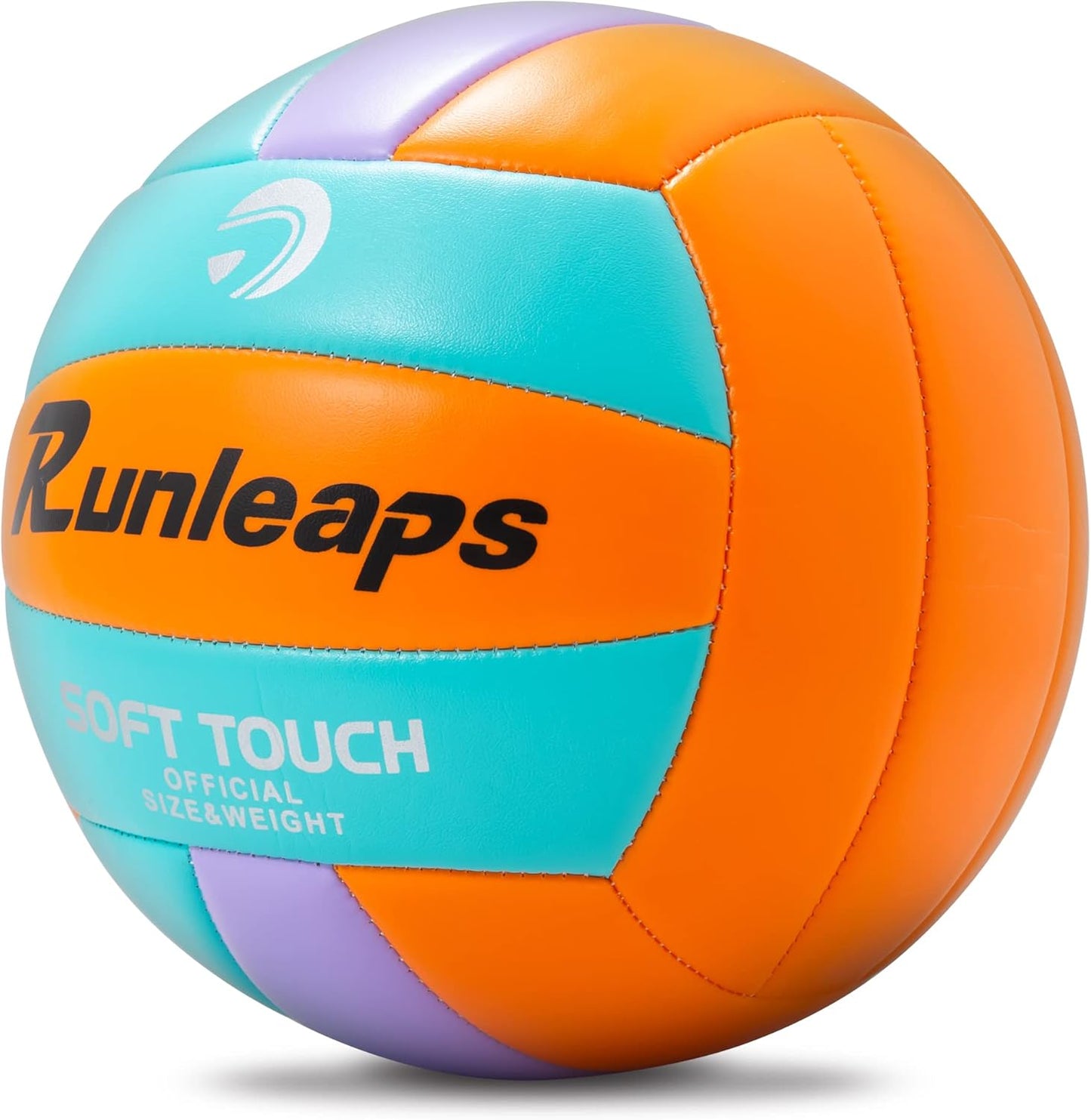 Beach Volleyball Official Size 5 Soft Waterproof Volleyball Sand Sports PU Ball for Indoor, Outdoor, Pool, Gym, Training