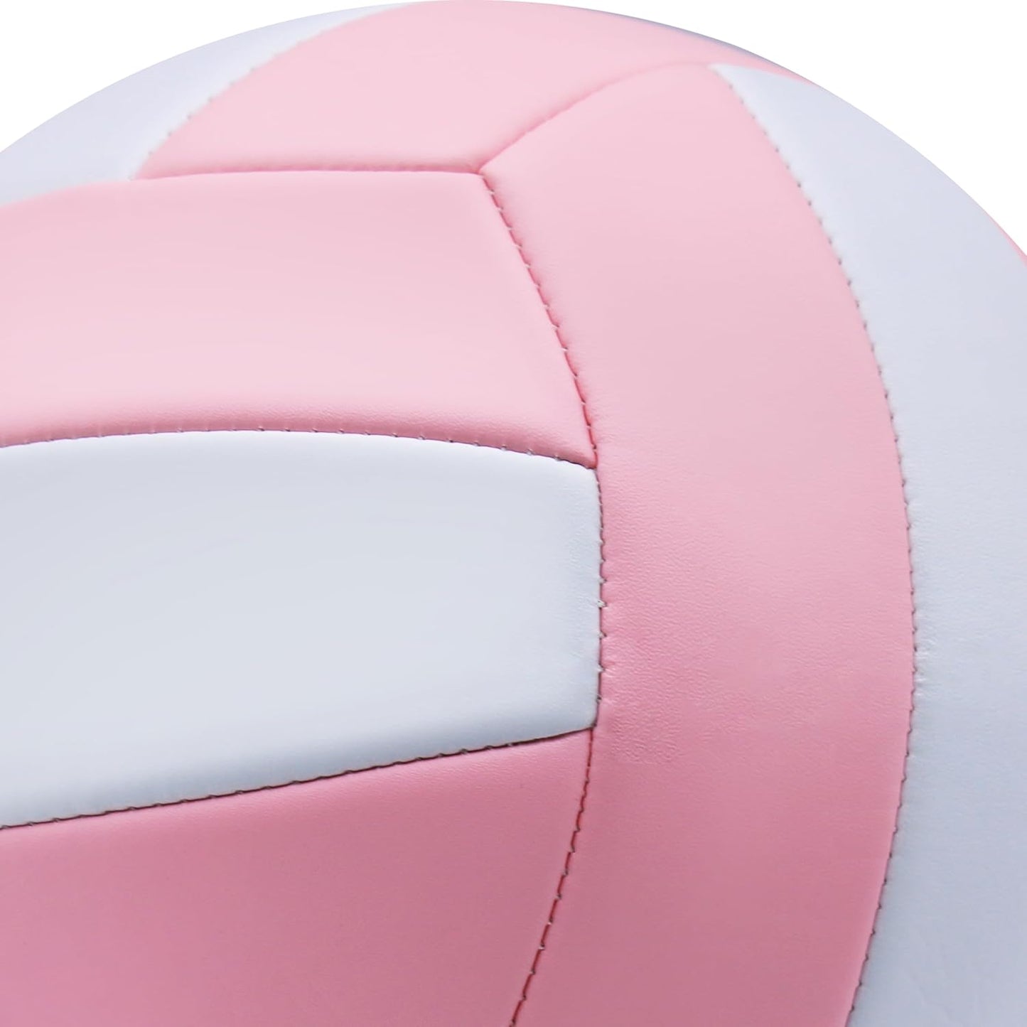 Magicorange Volleyball, 6 Pack Official Size 5 Volleyballs- PU Leather Indoor Outdoor Soft Touch Recreational Volleyballs for Beach Play, Game,Gym,Training -Includes Ball Pump