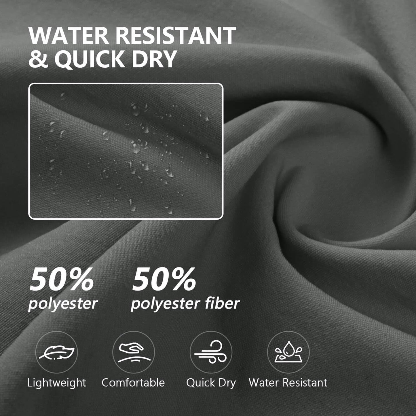 Hiking Pants Women Lightweight Cargo Pants Quick Dry Water Resistant Outdoor Travel Pants with Zipper Pockets