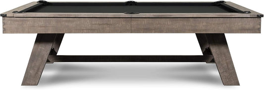 Nixon Billiards - Hunter Slate Billiard Pool Table (Wood Leg) - Antique - 8 ft - White Glove Installation