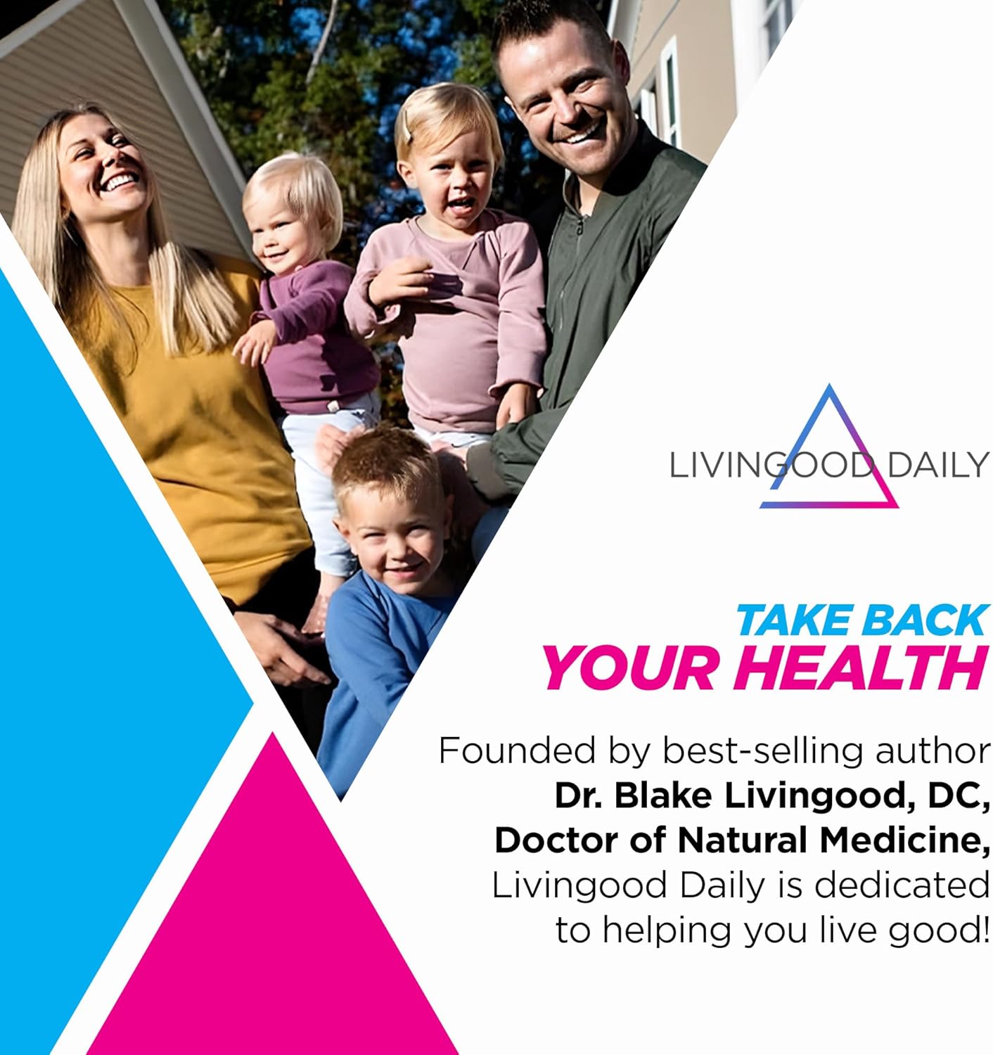 Livingood Daily Basic Greens Powder, Super Greens Drink Mix with Spirulina, Broccoli, Kale, Wheat Grass & Chlorella, Organic Vegetable Blend, Vegan, Gluten Free, Non GMO, 30 Servings