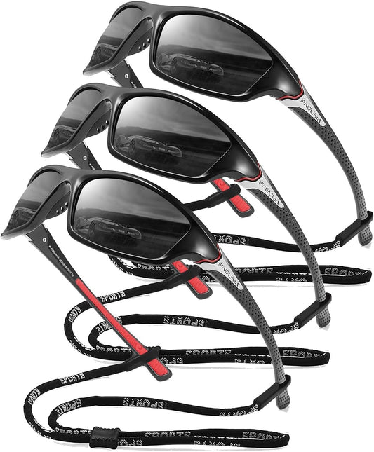 FAGUMA Sports Polarized Sunglasses For Men Cycling Driving Fishing UV400 Protection