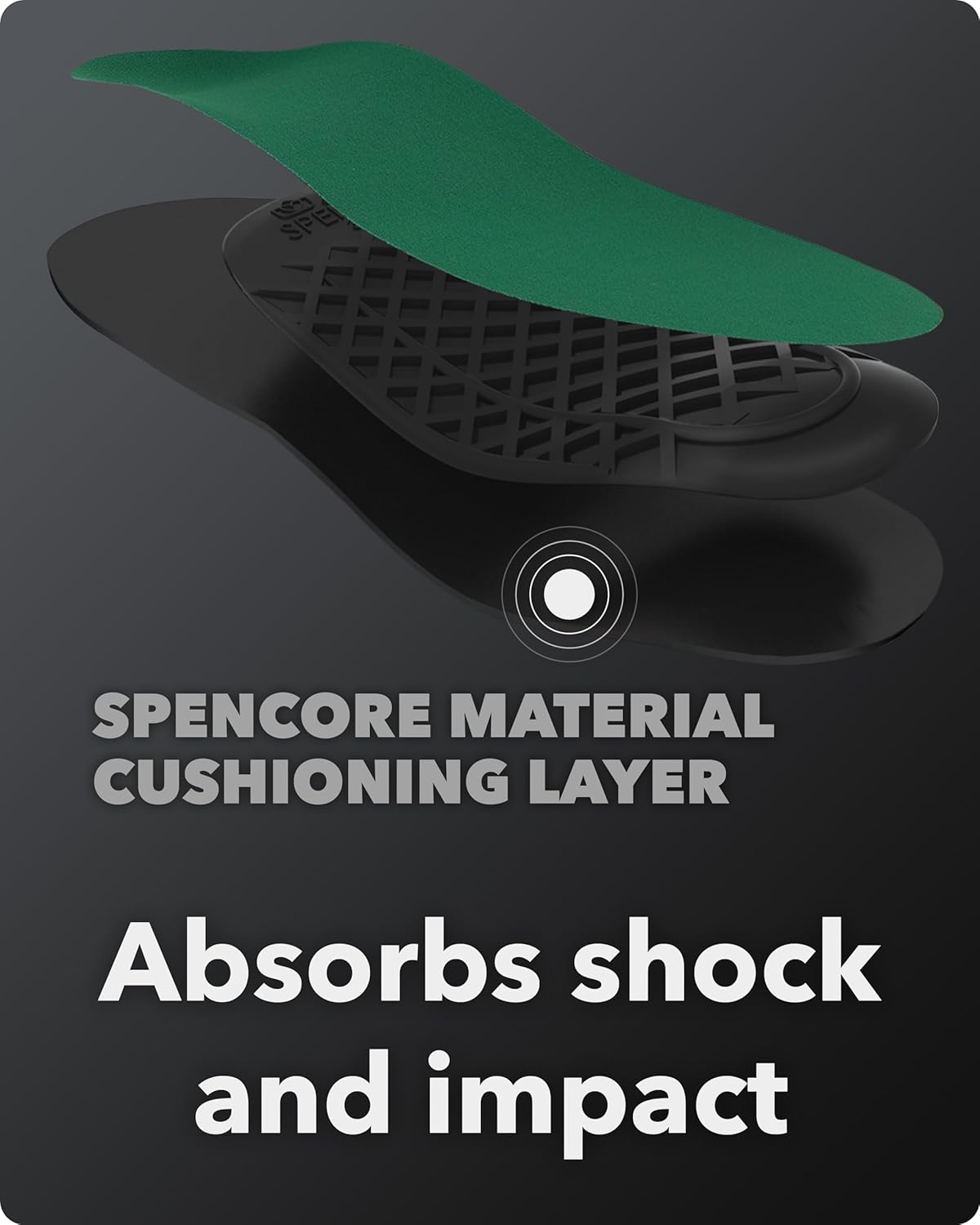 Spenco Unisex Adult Athletic Shoe-insoles, Green, Women S 11-12.5/Men S 10-11.5 US