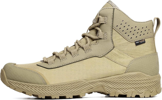 FREE SOLDIER Men's Tactical Hiking Boots Breathable Desert Boots Lightweight Work Military Boots