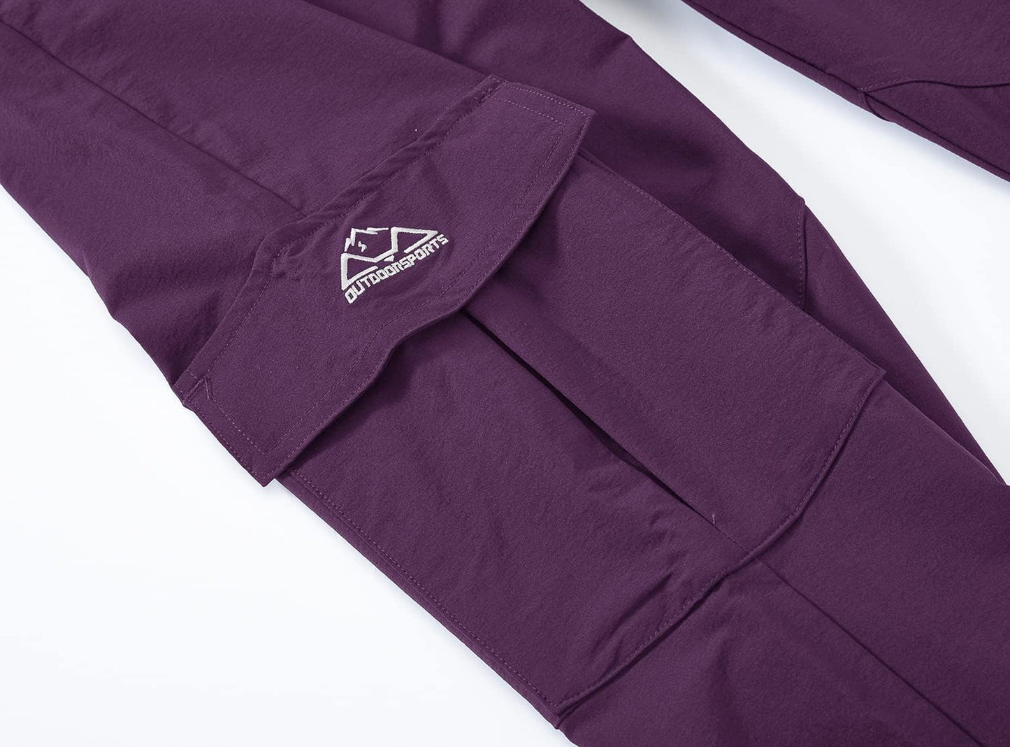 YSENTO Women's Hiking Pants Lightweight Stretch Quick Drying UPF 50 Camping Travel Work Cargo Pants 6 Pockets