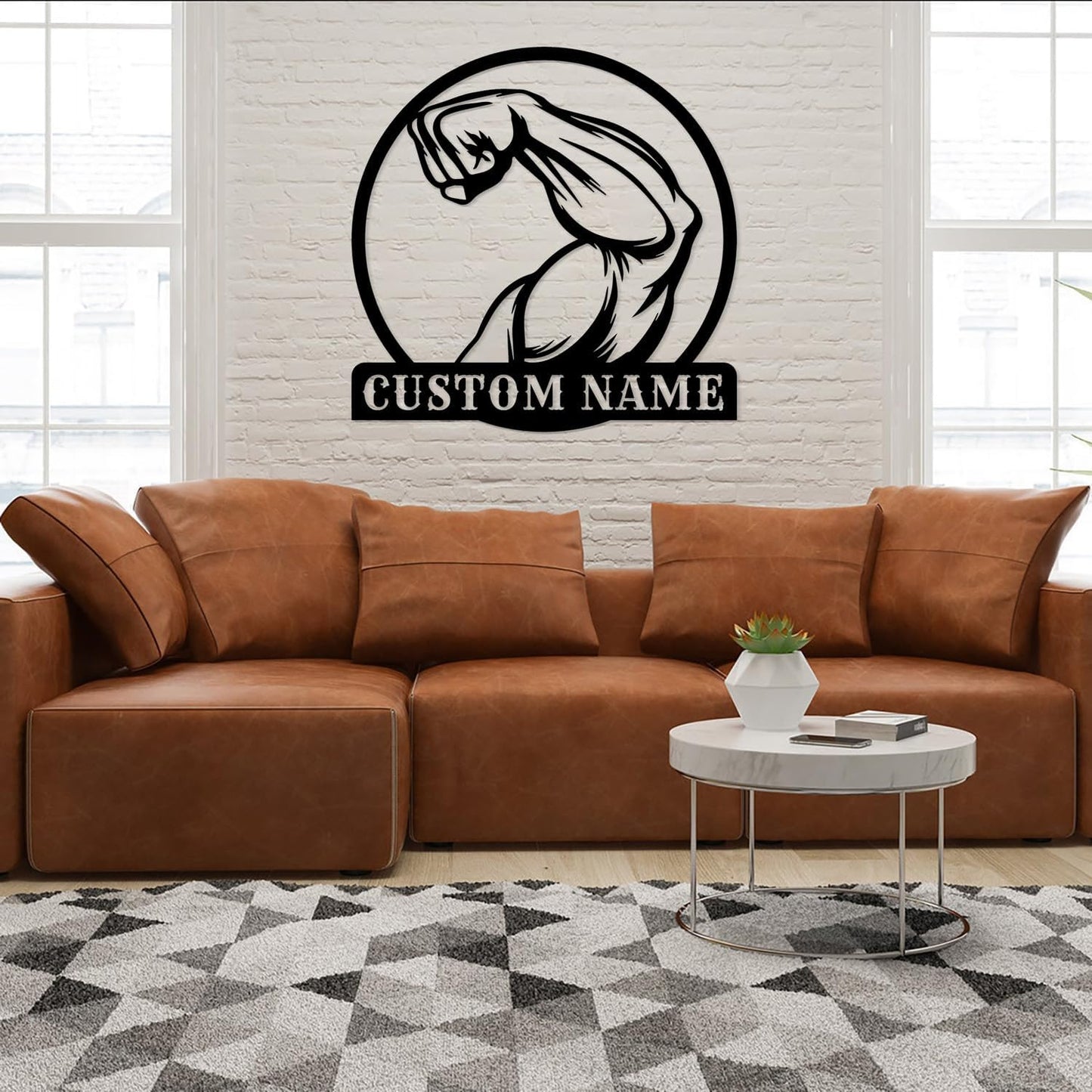 Personalized Metal Gym Sign, Custom Fitness Metal Wall Decor, Body Builder Lovers Gift, Gym Custom Unique Metal Wall Art, fitness room decor, home gym decor, gym wall art (Style-7)