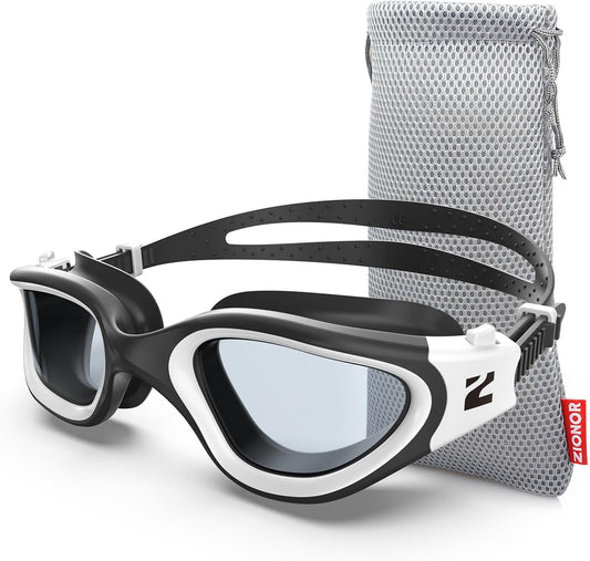 ZIONOR Swim Goggles, G1 SE Swimming Goggles Anti-fog for Adult Men Women