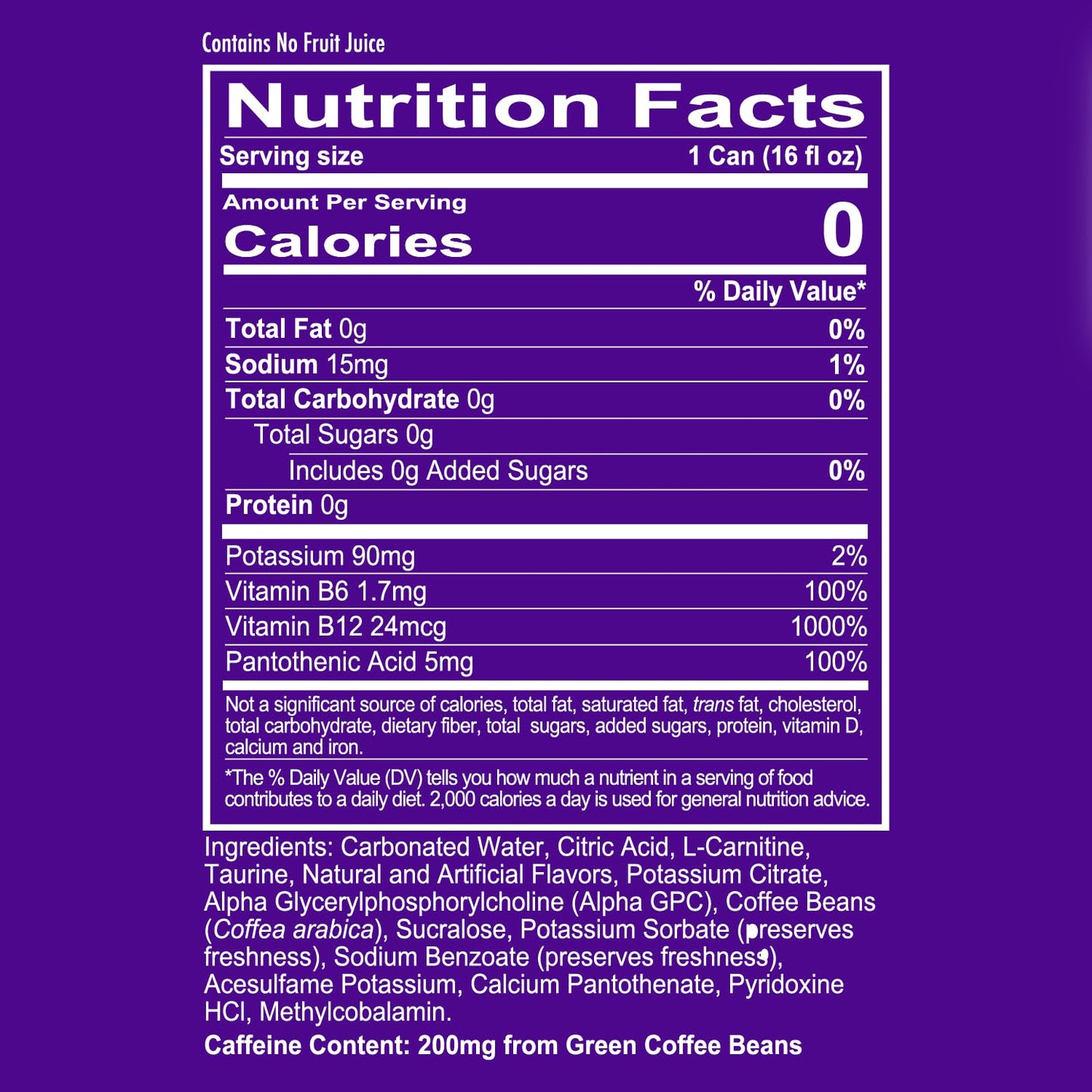 REDCON1 Energy High Performance Drink, Sour Gummy Blast - Zero Sugar Energy Drink with Alpha GPC Nootropic - 200mg Natural Caffeine from Green Coffee Beans - Vitamin B6, B12 & B5 to Boost Mood (12 ct)