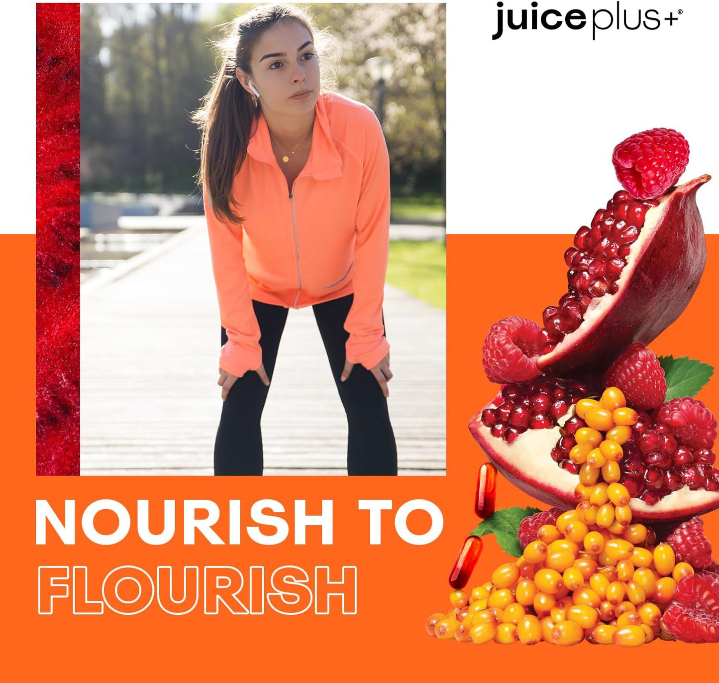 Juice Plus+ Omega Blend - Vegan, Fish-Less, No Aftertaste - Omega 3, 5, 6, 7 & 9 Fatty Acids from Algae & Seeds - DHA, ALA & EPA for Brain & Vision - 1 Bottle (60 Servings)