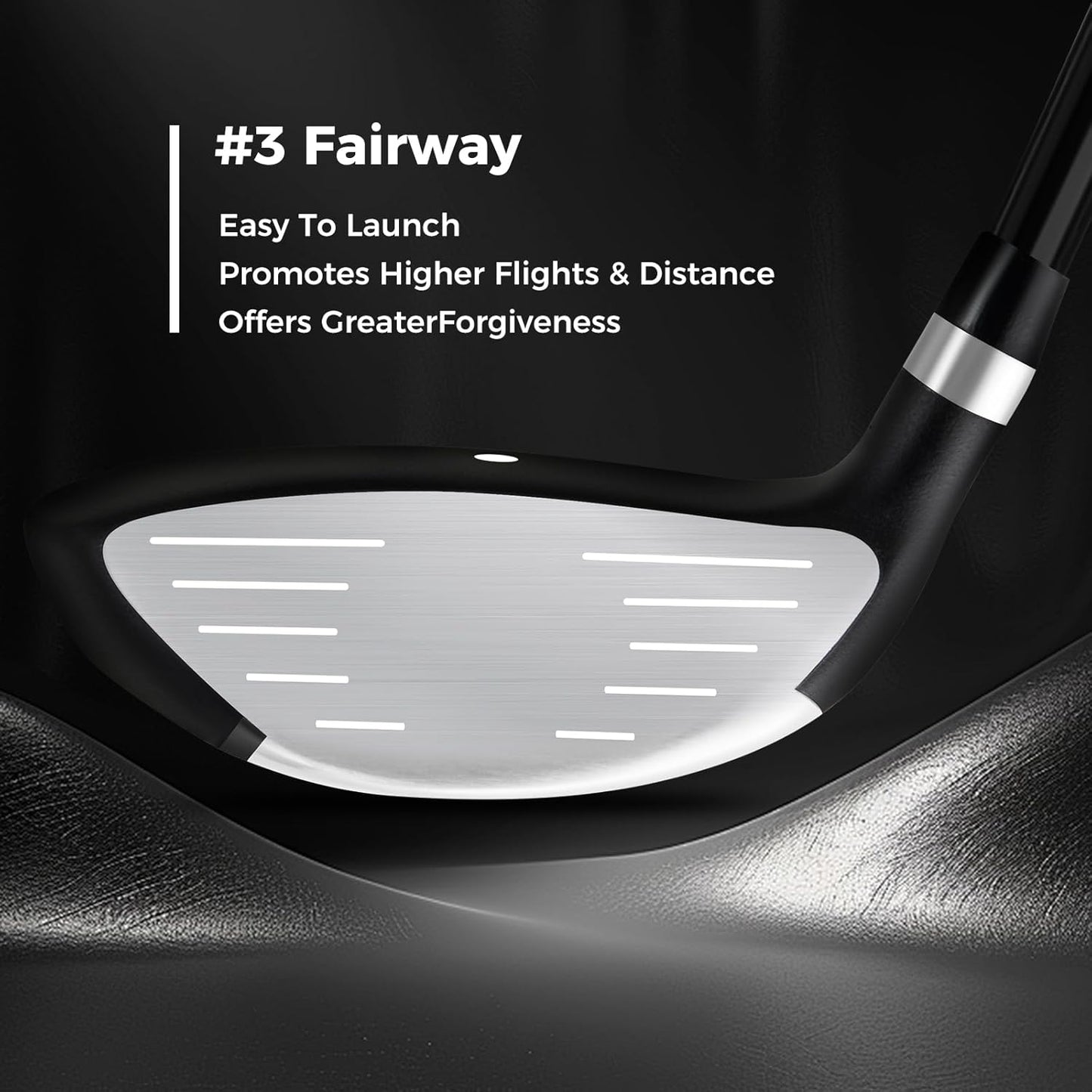 ULTIMATE Men's Complete Golf Club Set – Right-Handed, 9/11-Piece Full Set Including 460cc #1 Driver, #3 Fairway Wood, Hybrid, #6, #7, #8, #9, #P Irons, and a Precision Putter