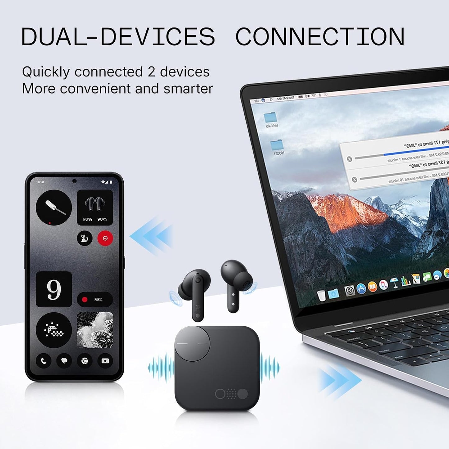 CMF Buds Pro 2 Wireless Earbuds with Smart Dial, 50dB Hybrid Noise Cancelling Earbuds Wireless Bluetooth 5.3, 11mm Bass with LDAC, 6 Hi-Res Audio Mics, 43H Playtime, Fast Charging Case, Dark Grey