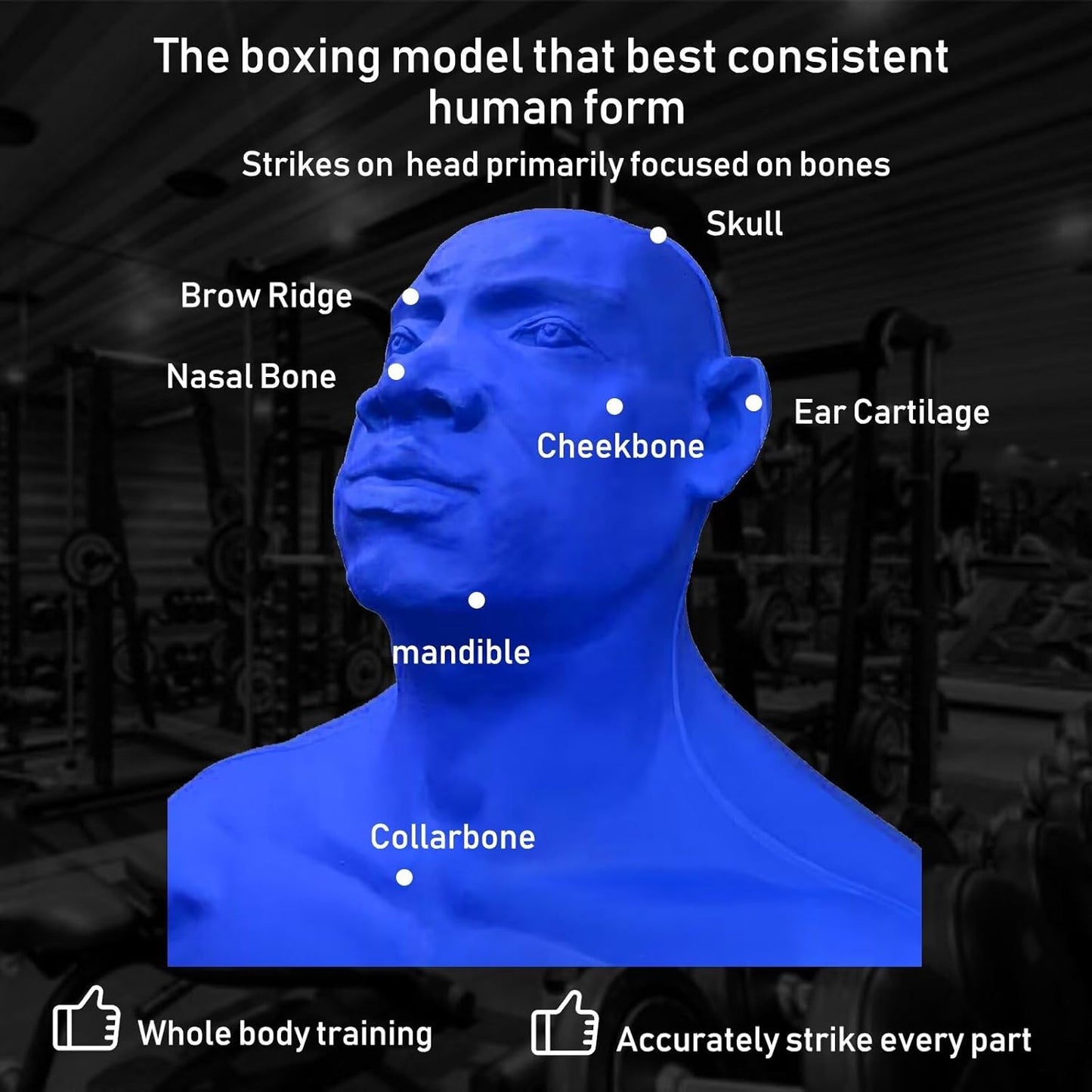 Freestanding Punching Bag Boxing Dummy for Adults Fighting Bag Stand Kick Boxing Mannequin Training Dummy Martial Arts