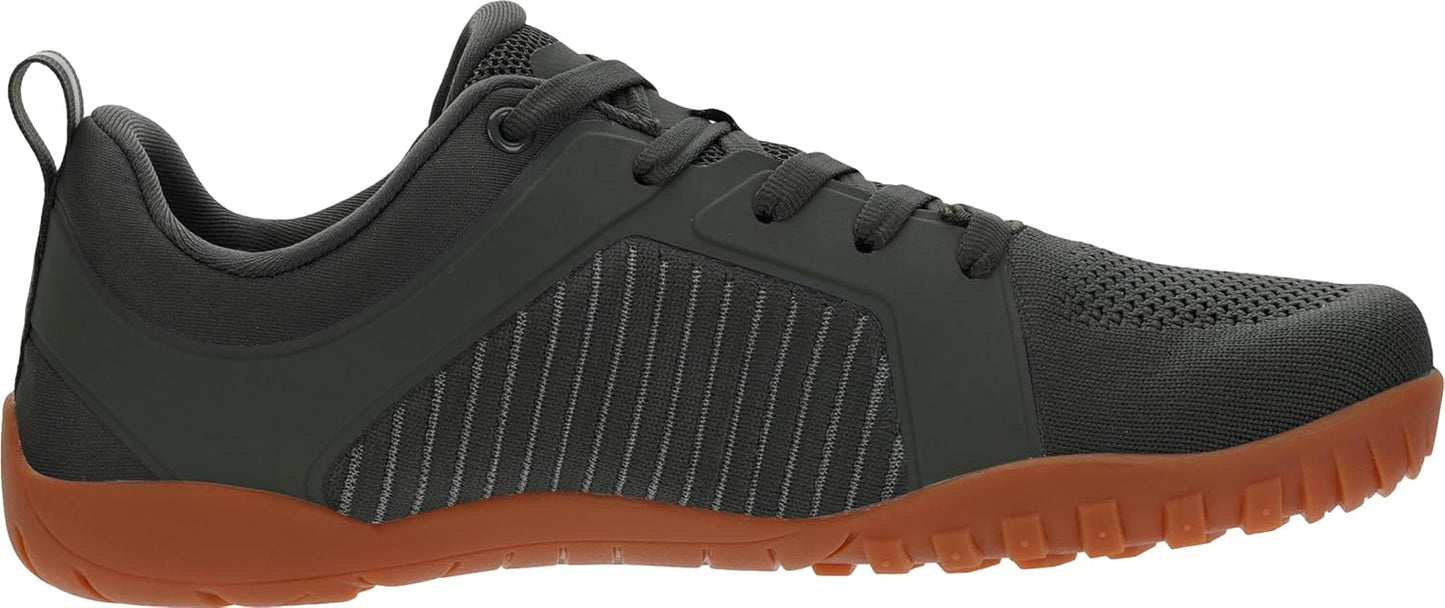 WHITIN Men's Barefoot Trail-Running Shoes | Wide Toe-Box | Zero-Drop Sole | Optimal Traction