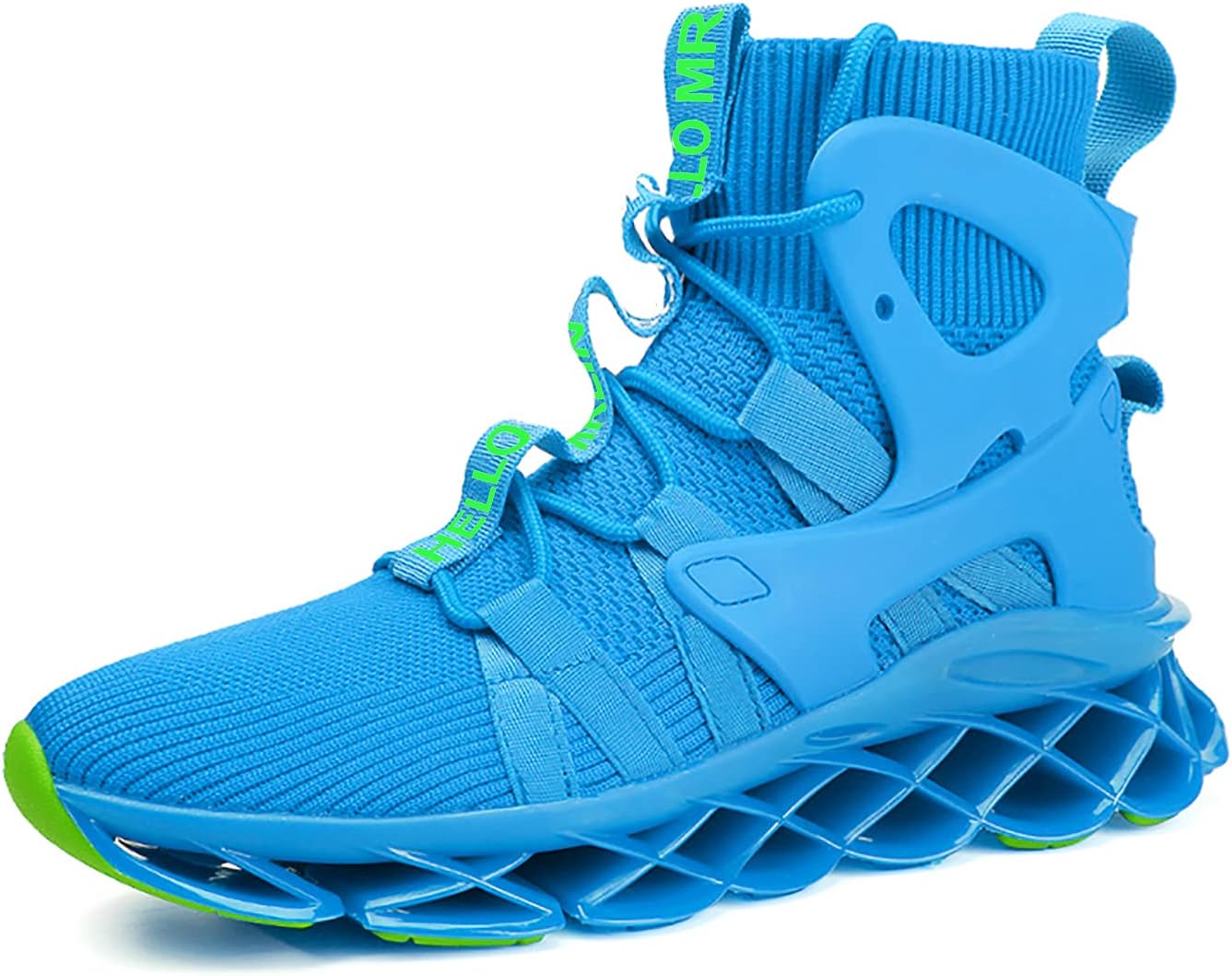 Hello MrLin Men's Running Shoes Non Slip Athletic Tennis Walking Blade Type Sneakers Hip Hop