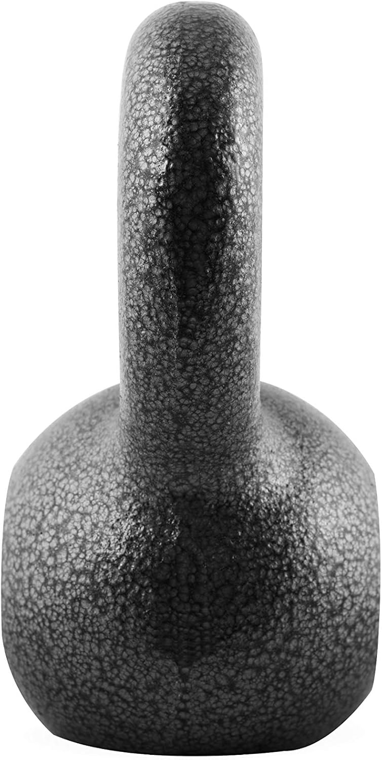 WF Athletic Supply Hammerstone Painted Cast Iron Kettlebells, Home & Gym Equipment, Great for Strength Training, Full Body Workout & Crossfit Training, Color & Size Options Available in 10-80 Pounds