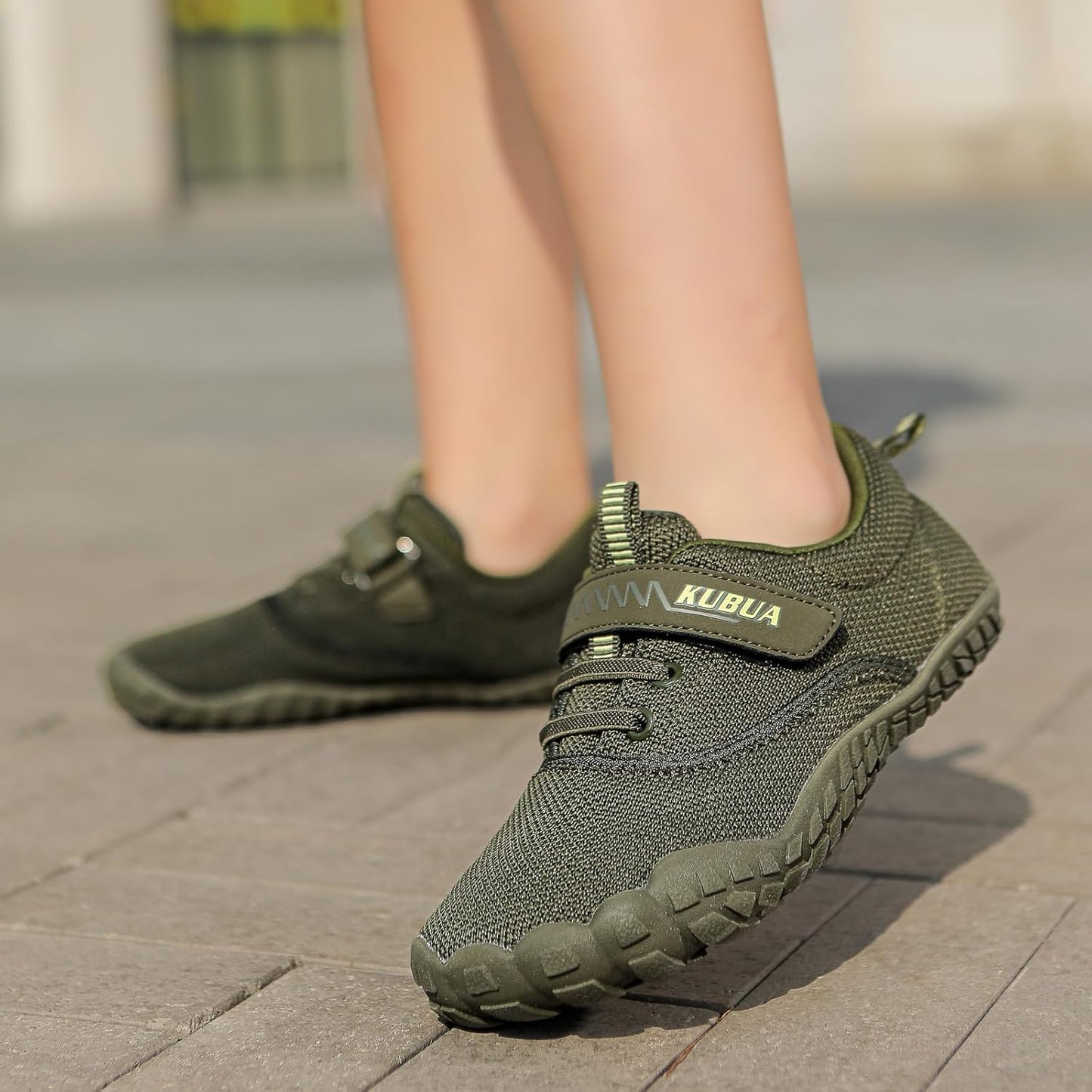 KUBUA Kids Barefoot Shoes Boys Girls Sneakers Naturally Splay Shoes Toddler Little Big Kid