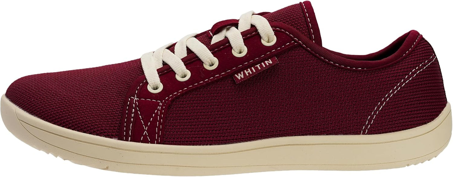 WHITIN Men's Wide Minimalist Barefoot Sneakers | Zero Drop Sole | Optimal Relaxation