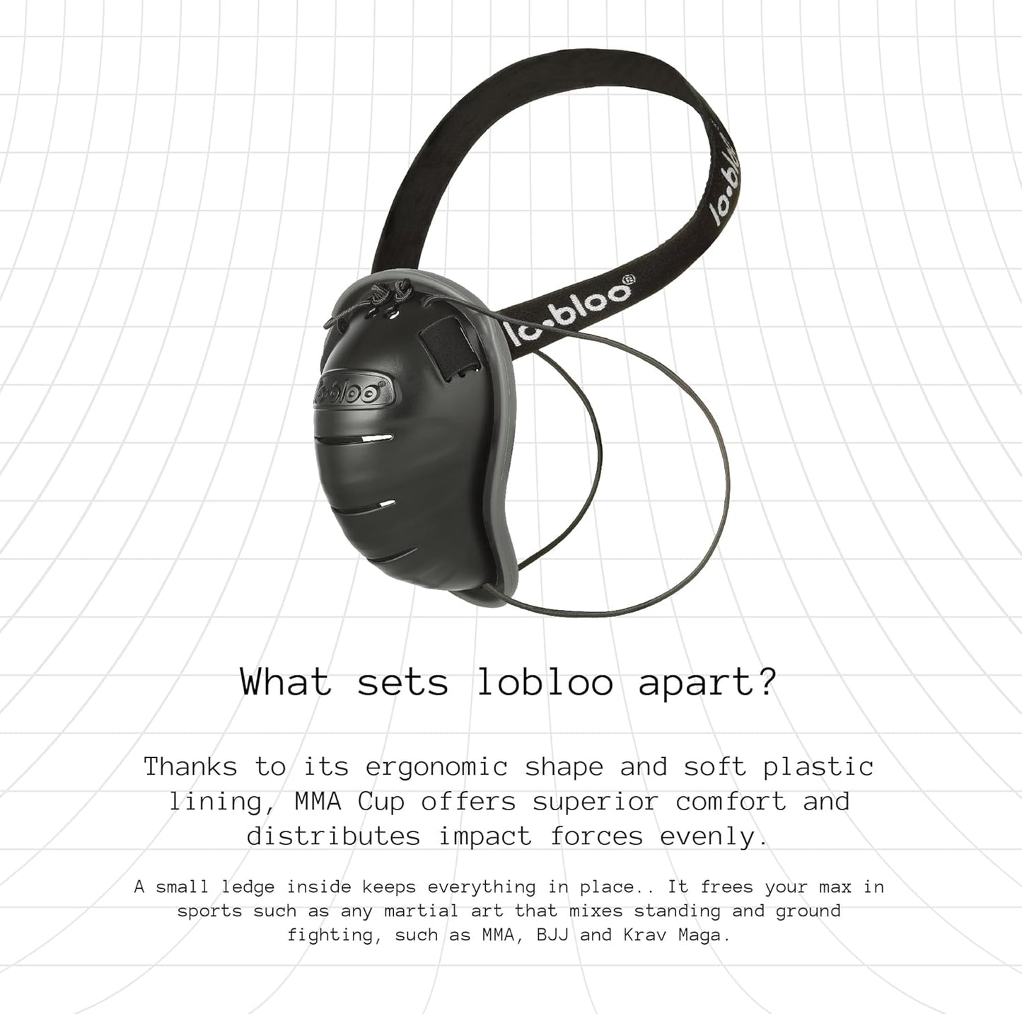 MMA Cup Athletic Groin Cup for Martial Arts Mixing Standing and Ground Fighting – Such as MMA, BJJ and Krav MAGA