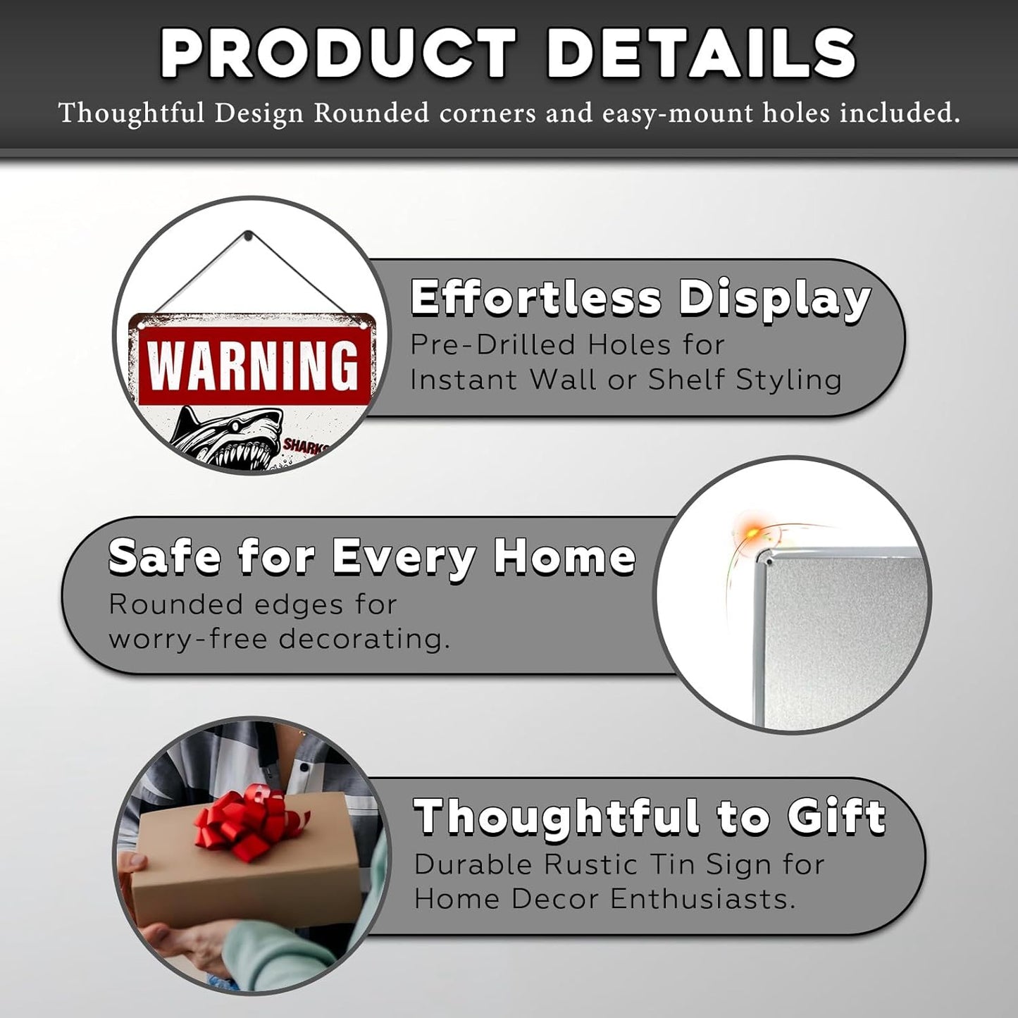 Funny Warning Sharks Have Been Spotted in This Pool They Come Out When They Smell Pee Tin Sign for Swimming Pool Beach Water Park Decor Outdoor 12 * 16inch