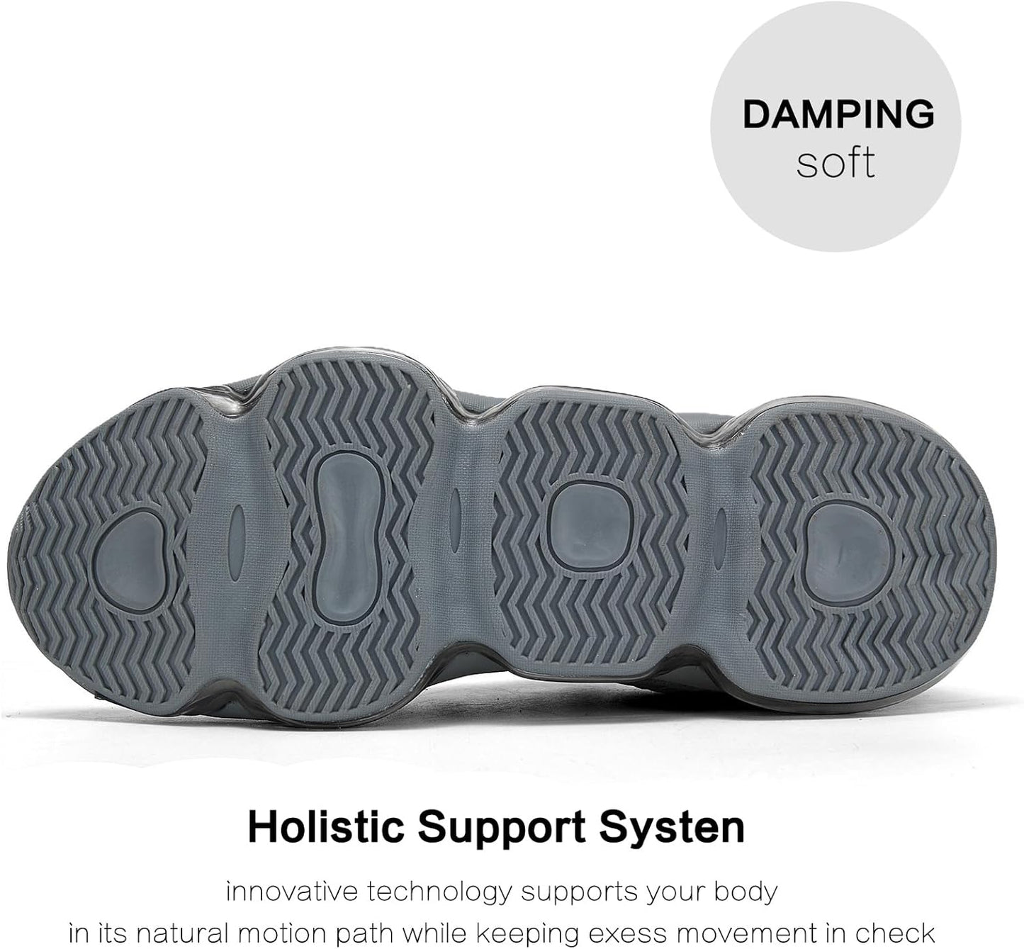 Men's Air Cushion Running Shoes Breathable Tennis Fashion Sneakers Non Slip Workout Casual Sport Shoes Gym Training Comfortable Walking Shoes