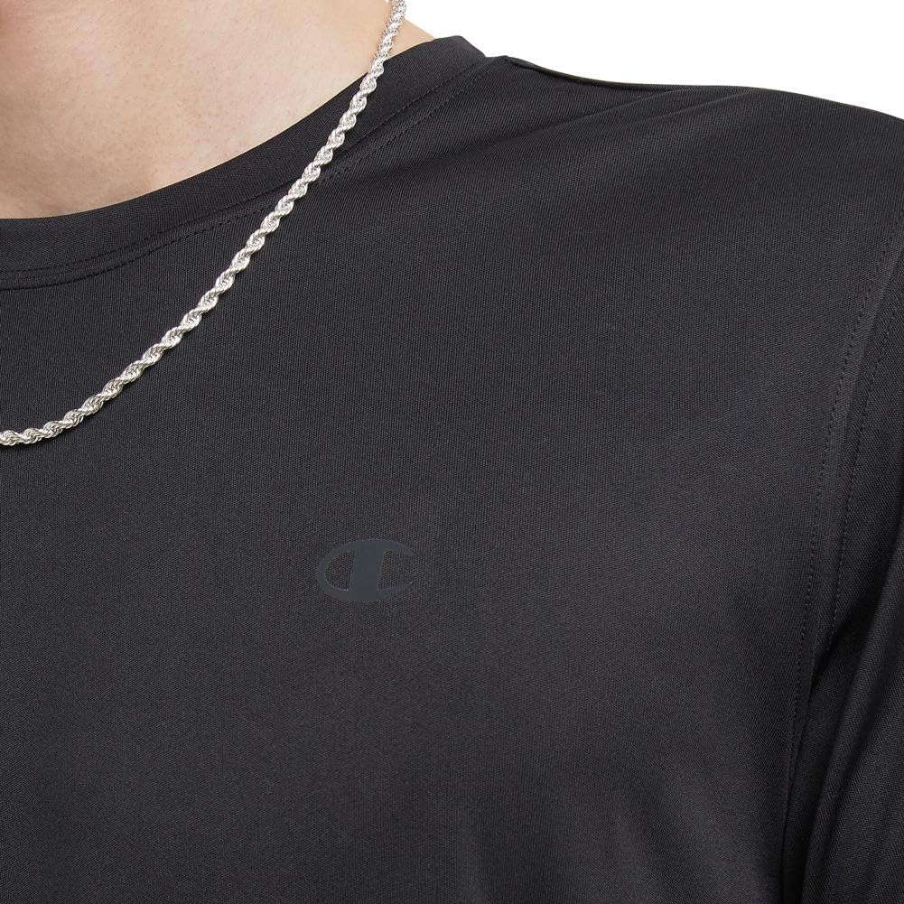 Champion Men's T-shirt, Sport Tee, Moisture Wicking, Anti Odor, Athletic T-shirt for Men (Reg. Or Big & Tall)