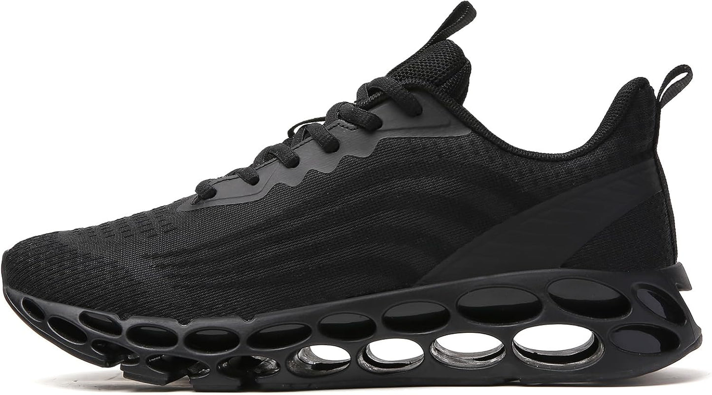 TSIODFO Men Sneakers Fashion Sport Running Athletic Tennis Walking Shoes