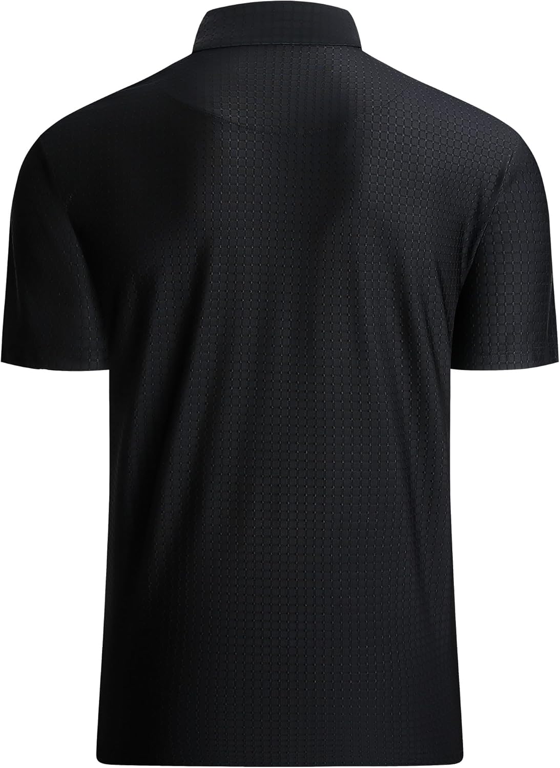 WARHORSEE Golf Polo Shirts for Men Short Sleeve Wrinkle Free 4 Way Stretch Moisture Wicking Performance Collared Tshirts