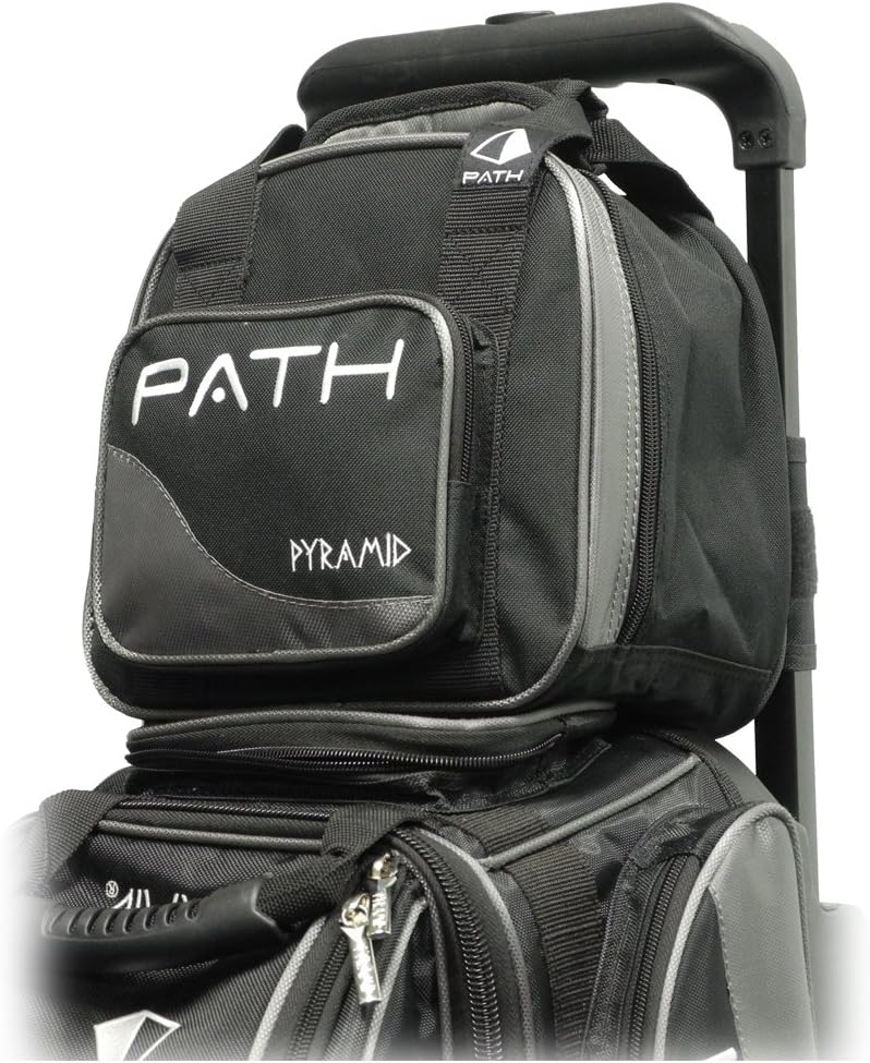 Pyramid Path Plus One Spare Tote Bowling Bag with Front Accessory Pocket - Holds One Bowling Ball and Small Accessories