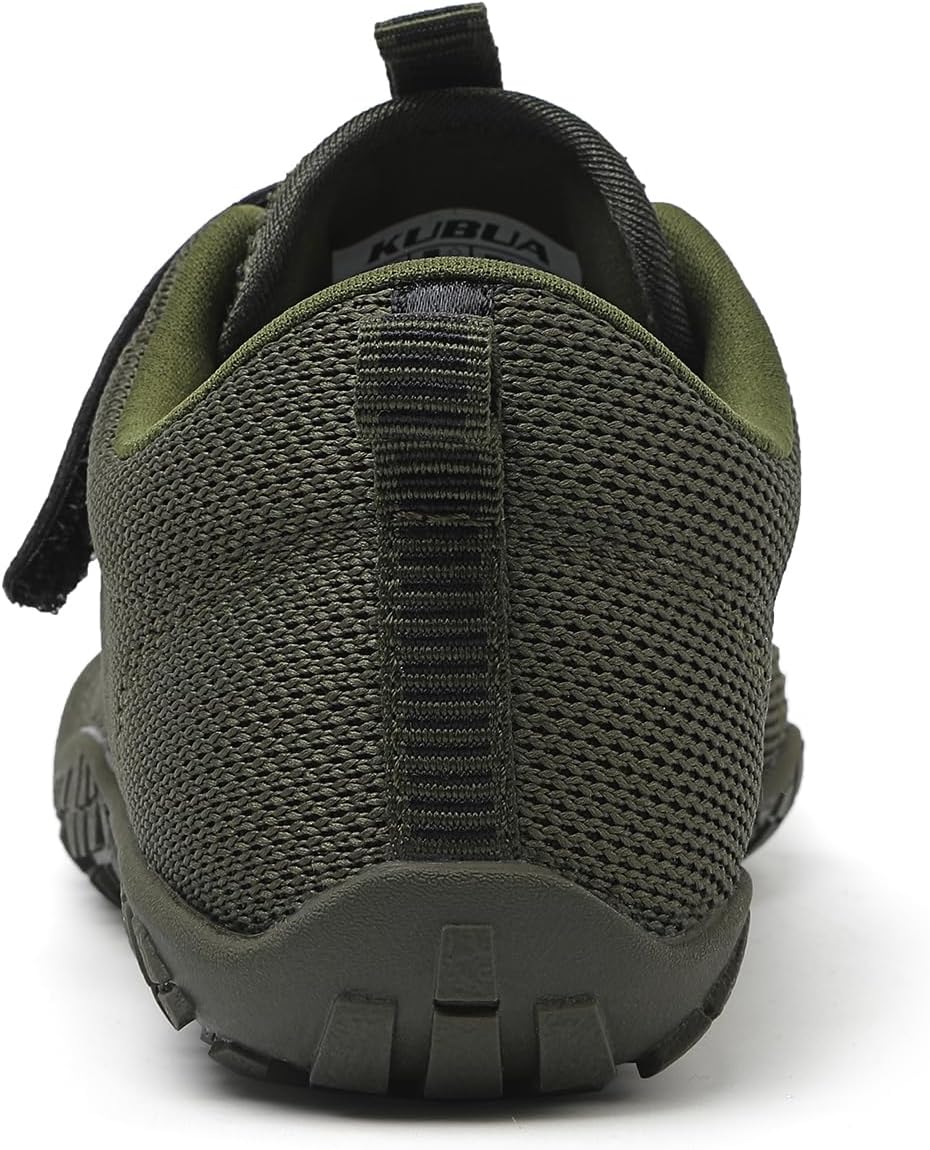 KUBUA Kids Barefoot Shoes Boys Girls Sneakers Naturally Splay Shoes Toddler Little Big Kid