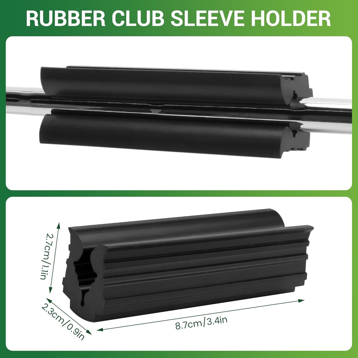 Liaakrr Golf Grip Kit for Regripping Golf Clubs, Golf Club Regripping Kit- Portable Table Vise Clamp, Hook Blade, 13 Tape Strips (2"x10"), Rubber Sleeve for DIY/Pro Club Repair-Complete Grip Replacement Tool Set for Home or Travel