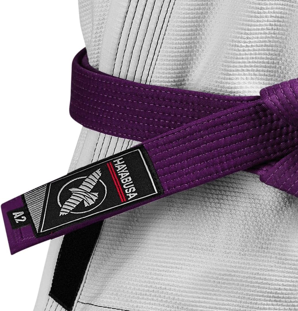 Hayabusa 2.0 Adult BJJ Belt - Premium Quality, IBJJF Compliant, Reinforced Double Stitching
